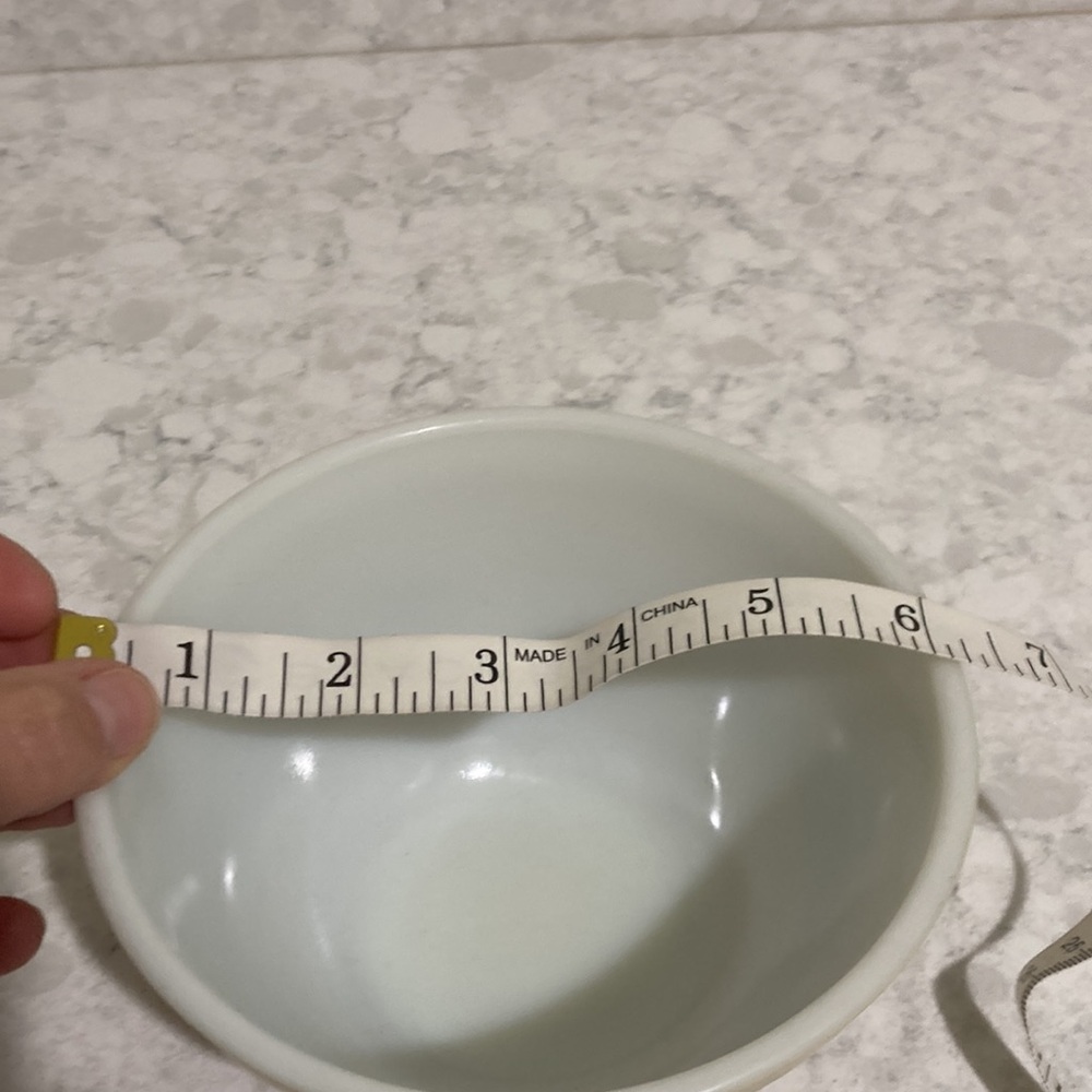Vintage Pyrex Homestead pattern nesting bowls - Picture 8 of 15